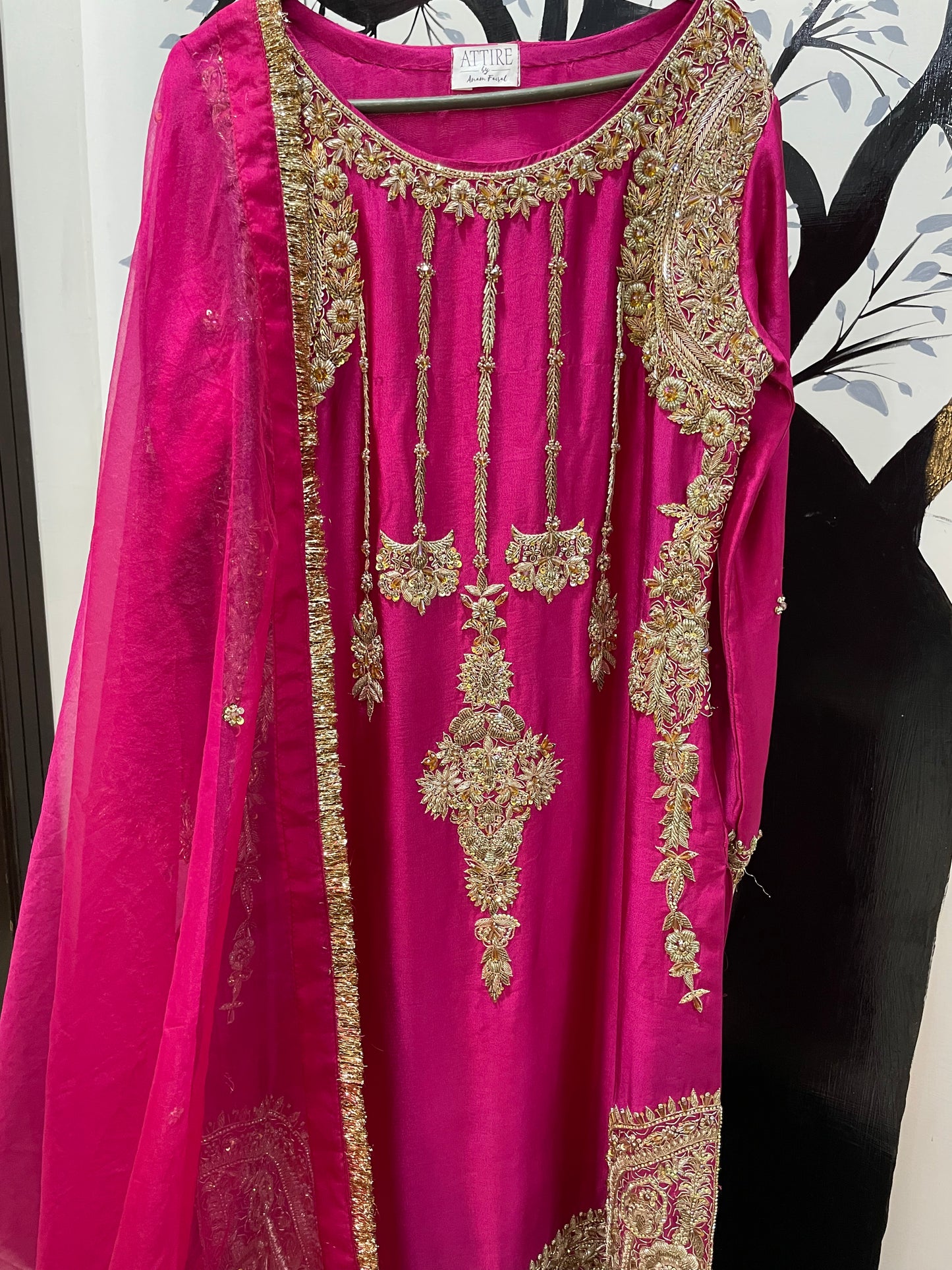Royal Fuchsia Glam Ensemble