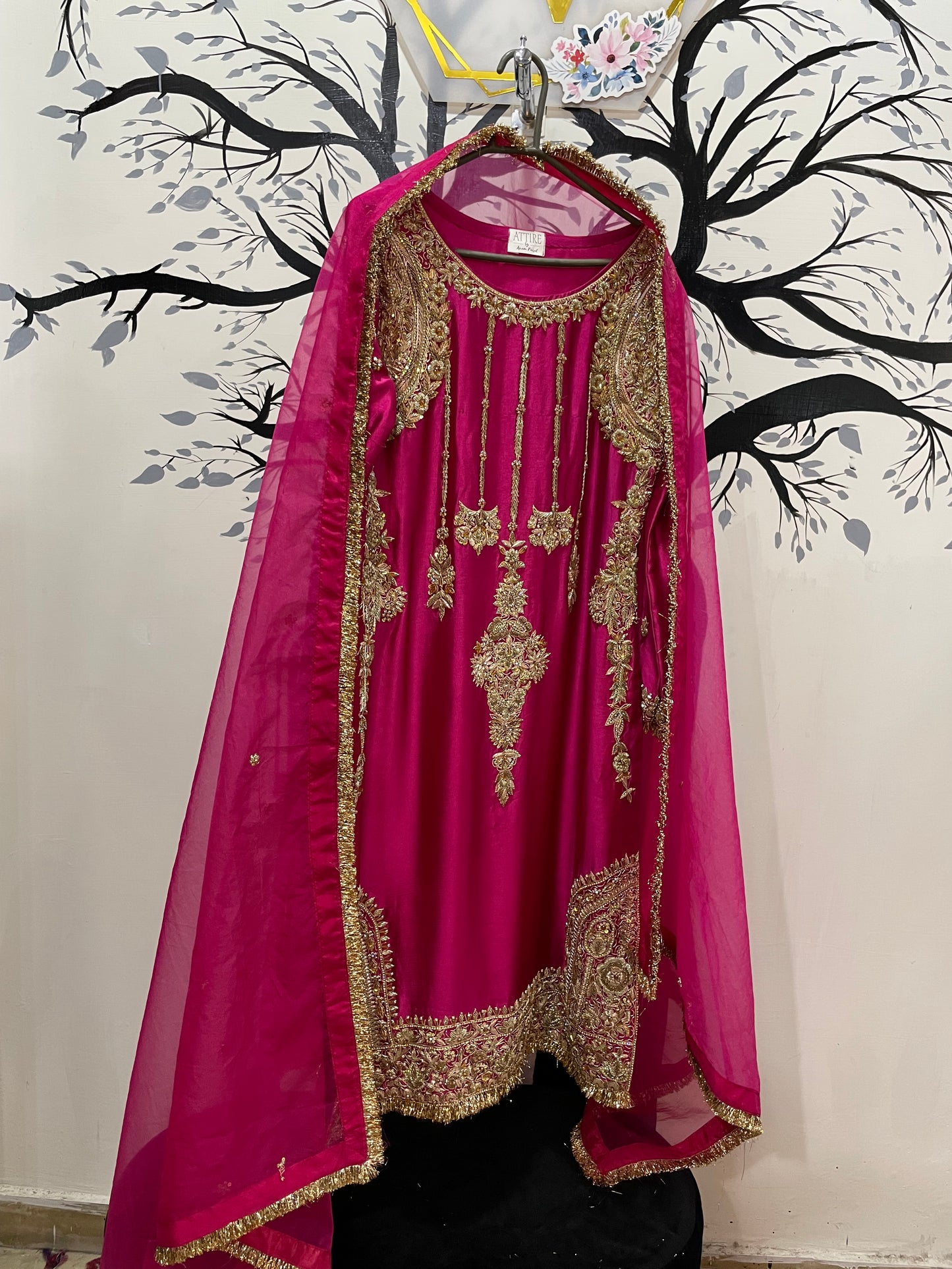 Royal Fuchsia Glam Ensemble