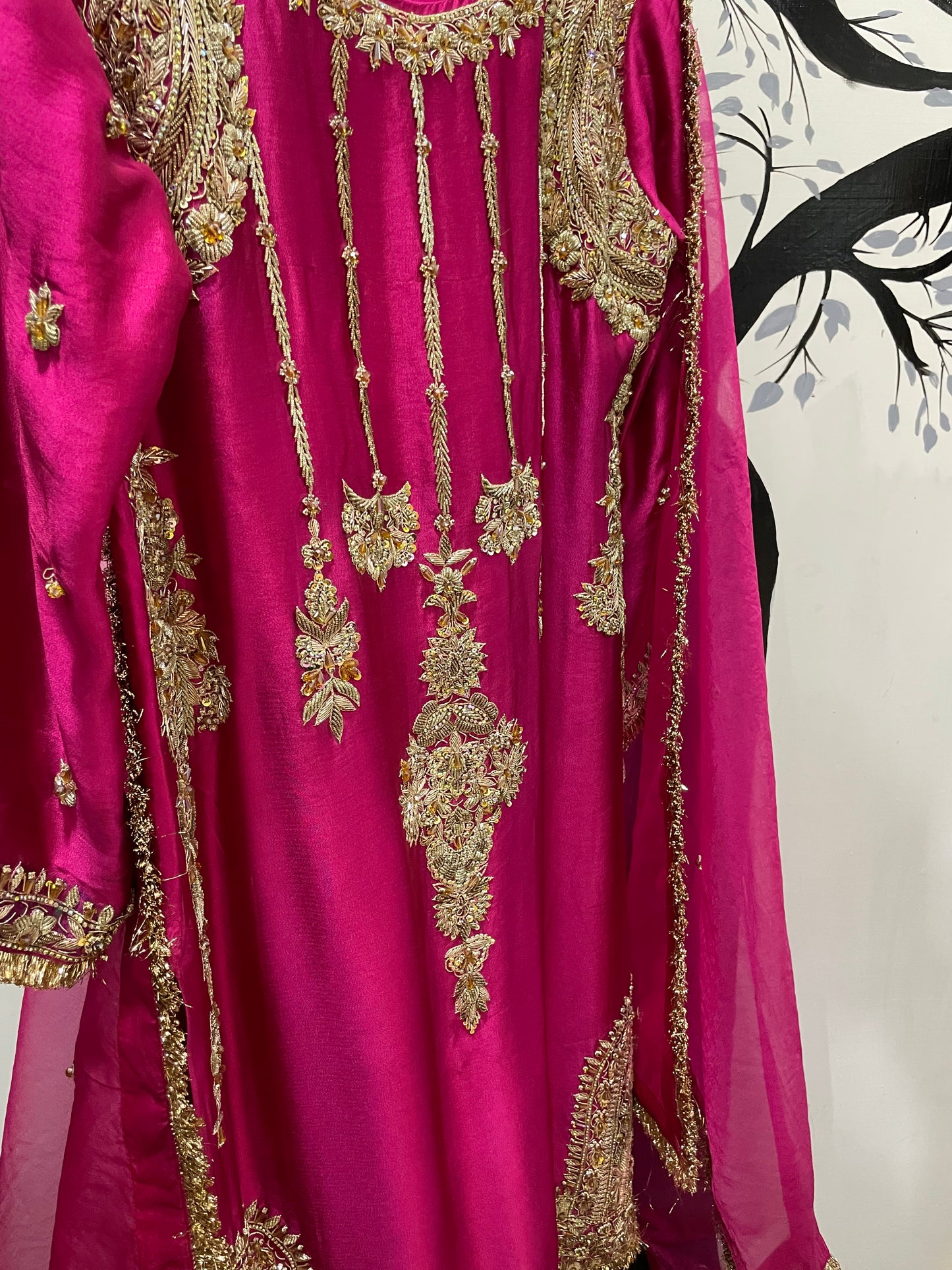 Royal Fuchsia Glam Ensemble