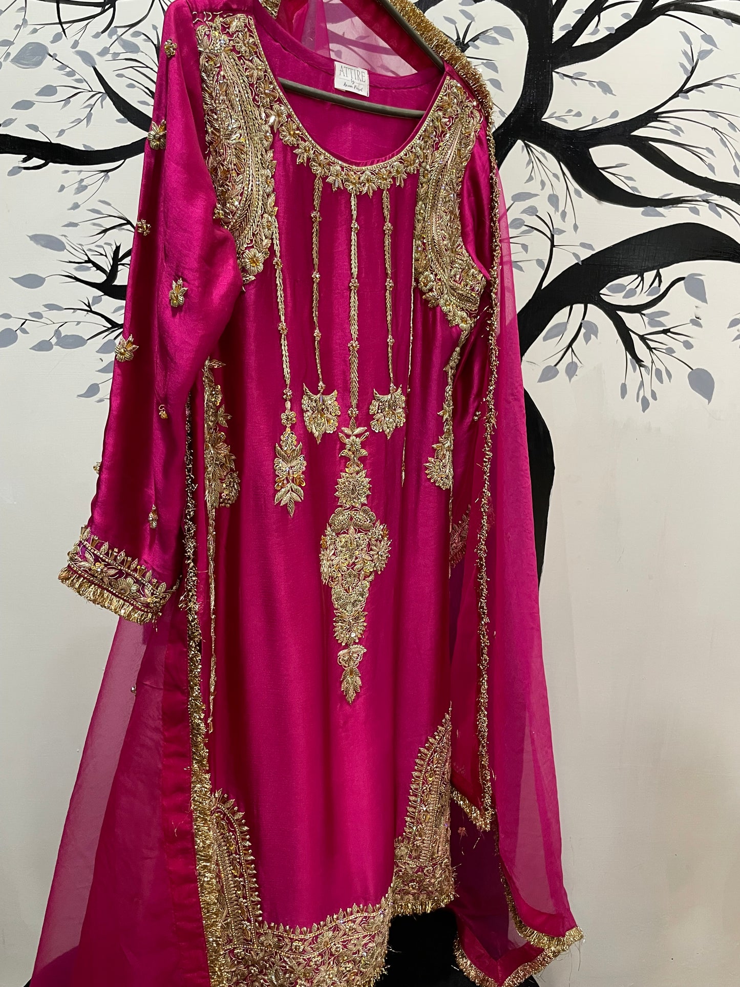 Royal Fuchsia Glam Ensemble