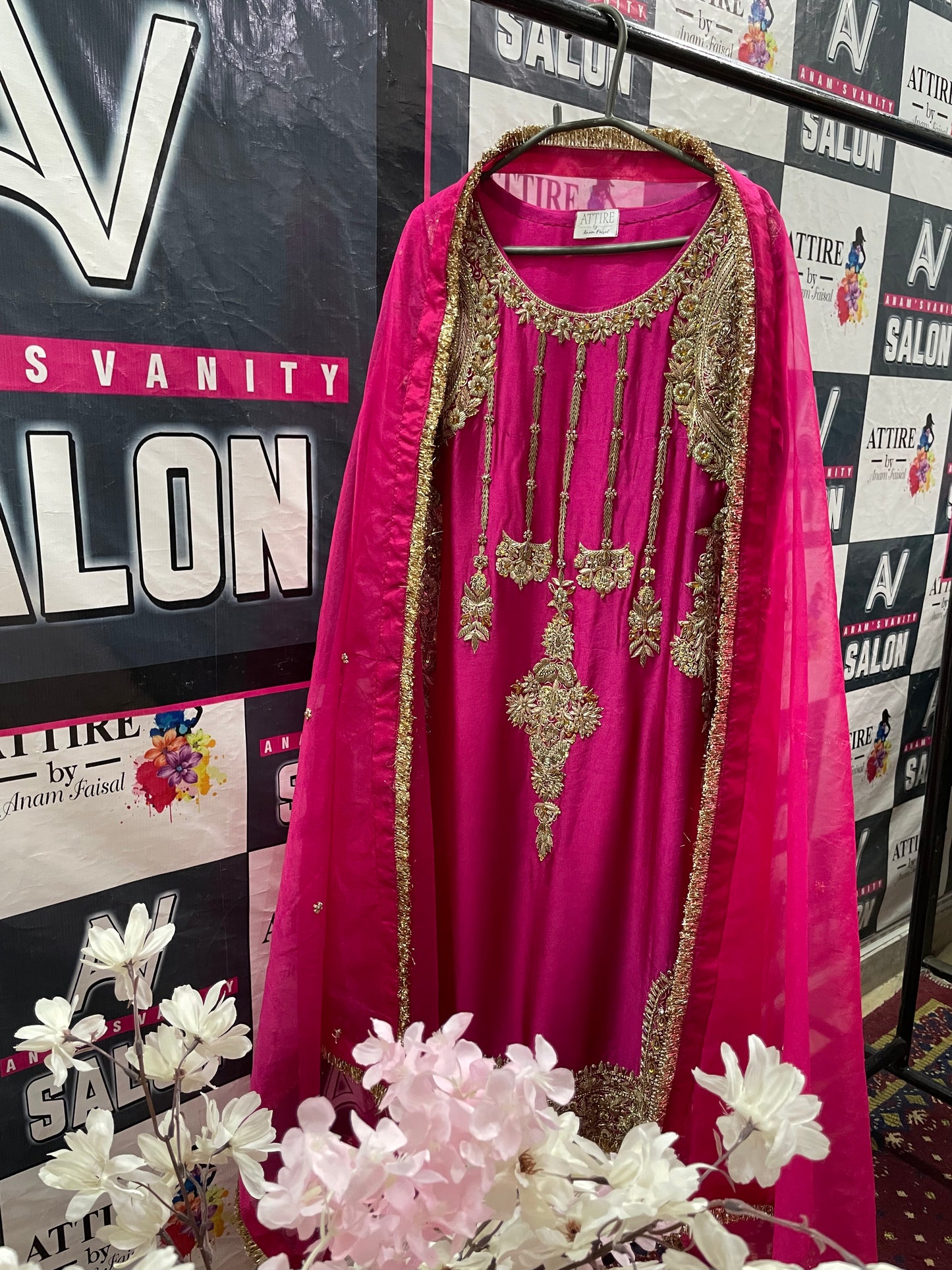 Royal Fuchsia Glam Ensemble