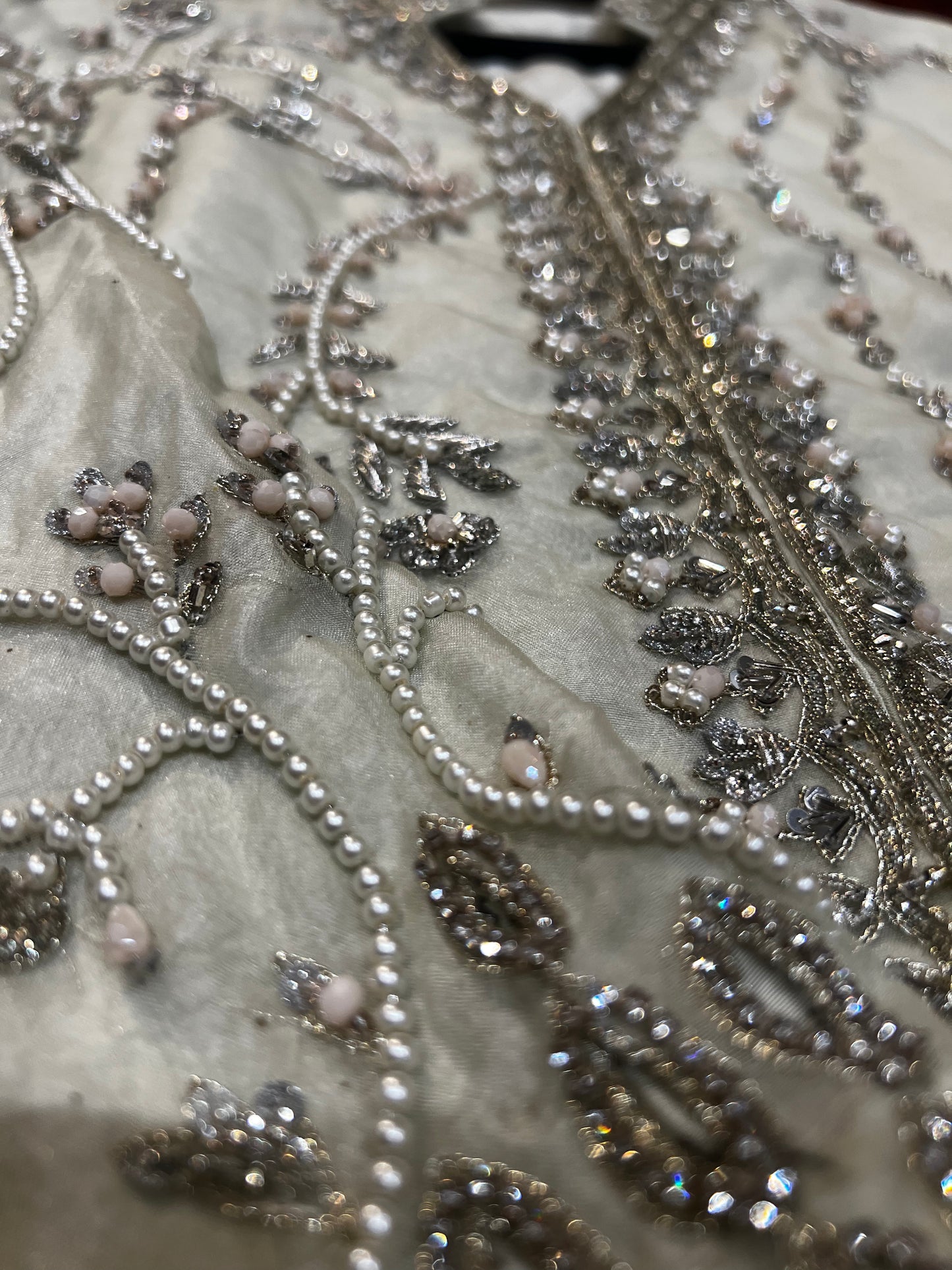 Pearl Mist Embellished Ensemble