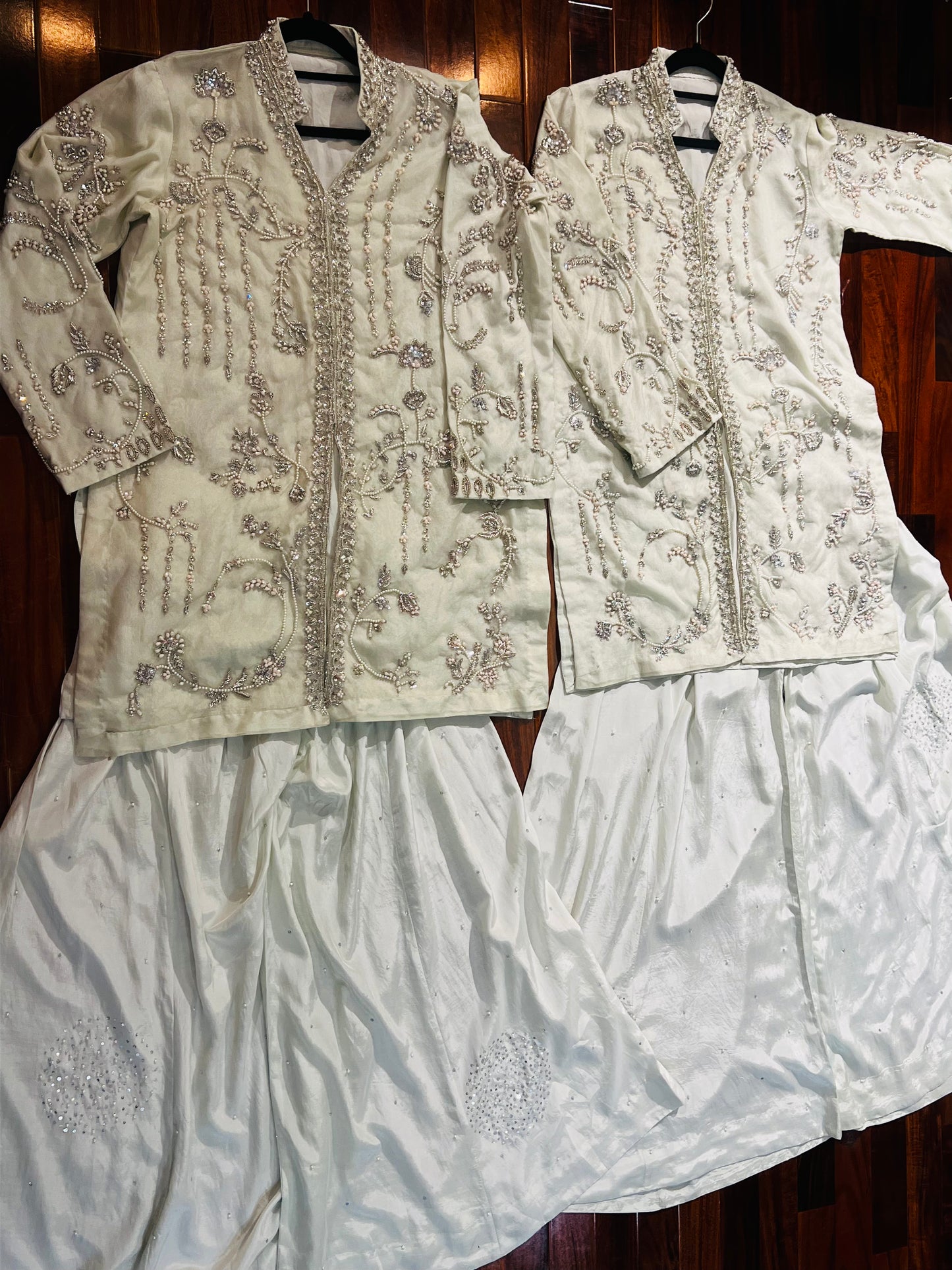 Pearl Mist Embellished Ensemble