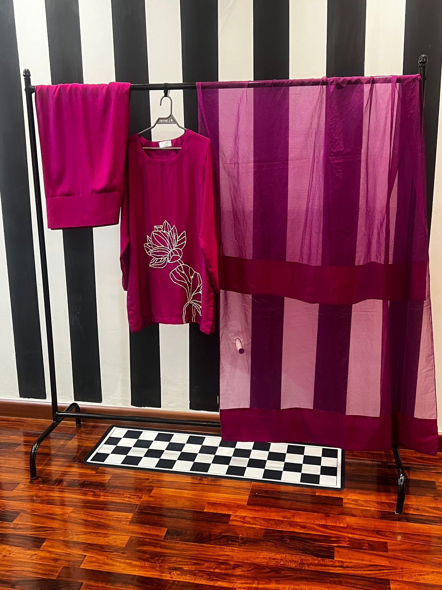 Orchid Bloom Kurta Set