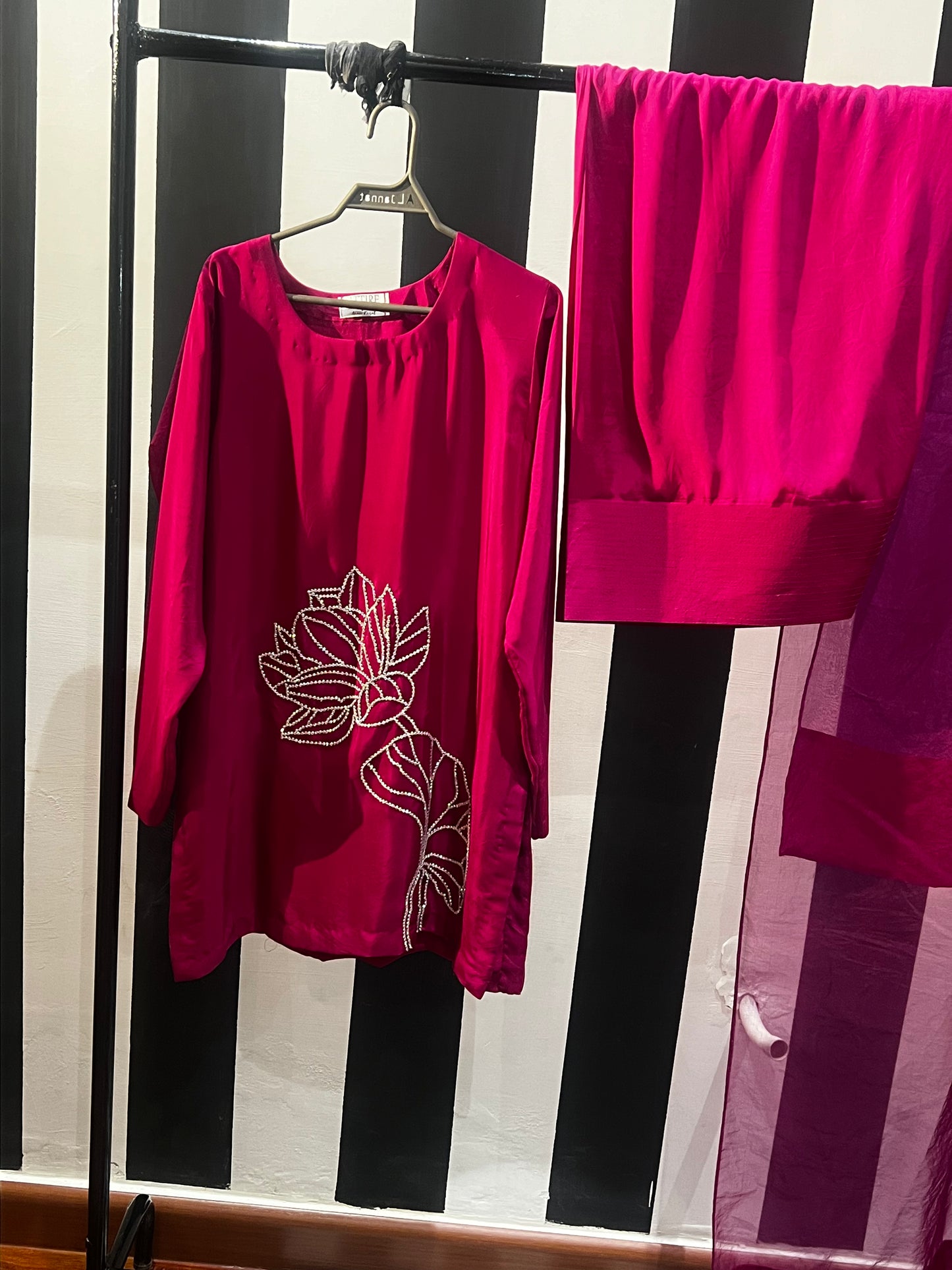 Orchid Bloom Kurta Set