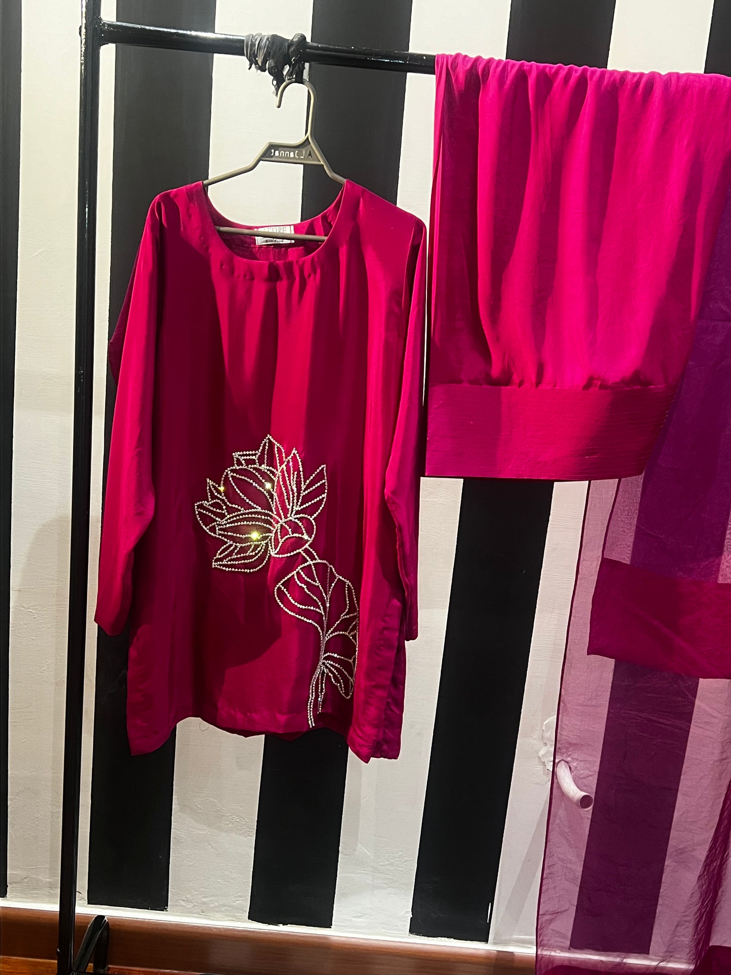 Orchid Bloom Kurta Set