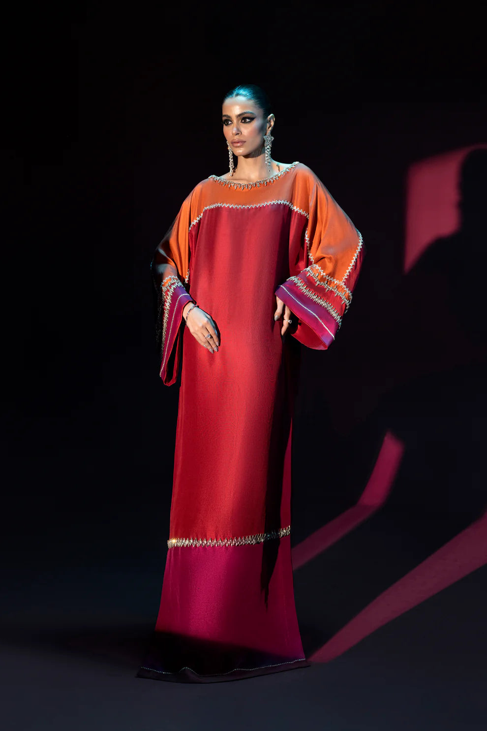 Fajr Flame Kaftan