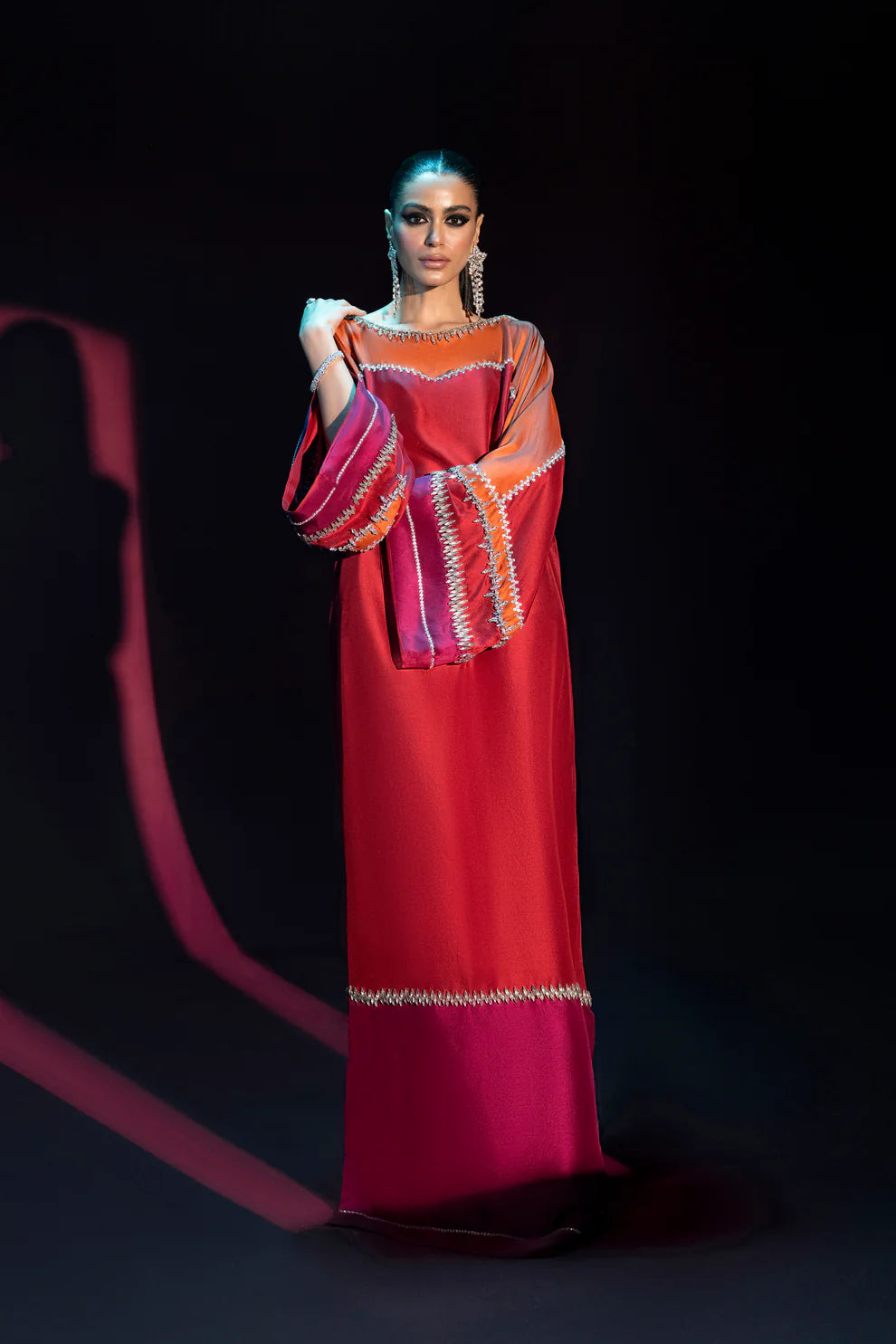 Fajr Flame Kaftan