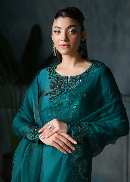 Emerald Zephyr - pure sheesha silk - Ocean Pine