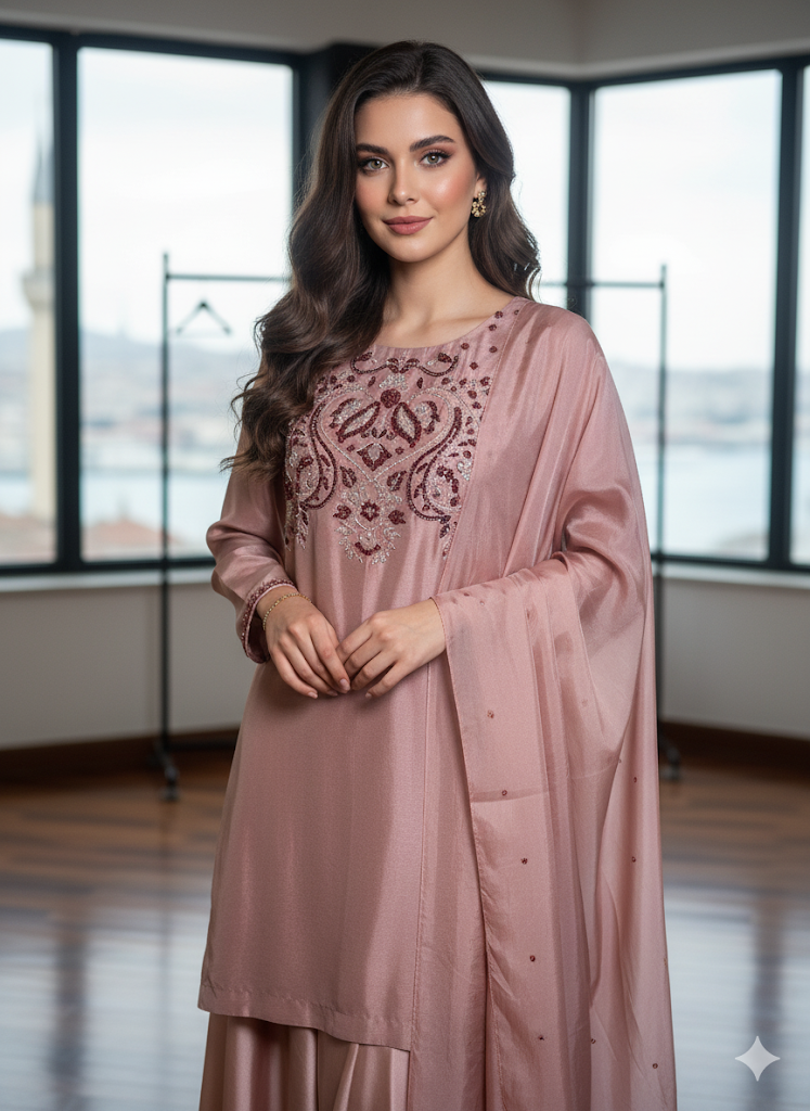 Blush Rose Pink