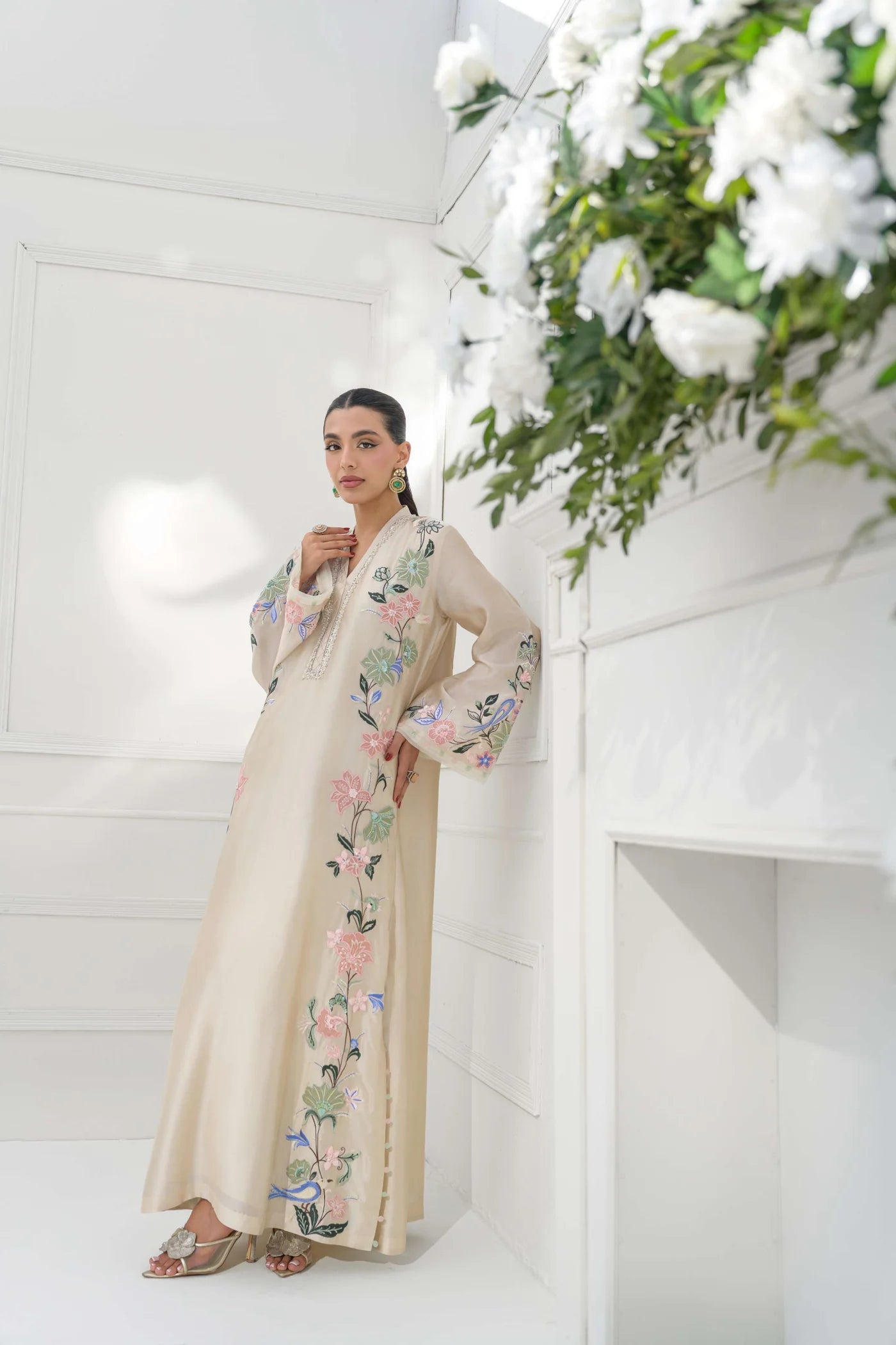 The Ethereal Flora Kaftan