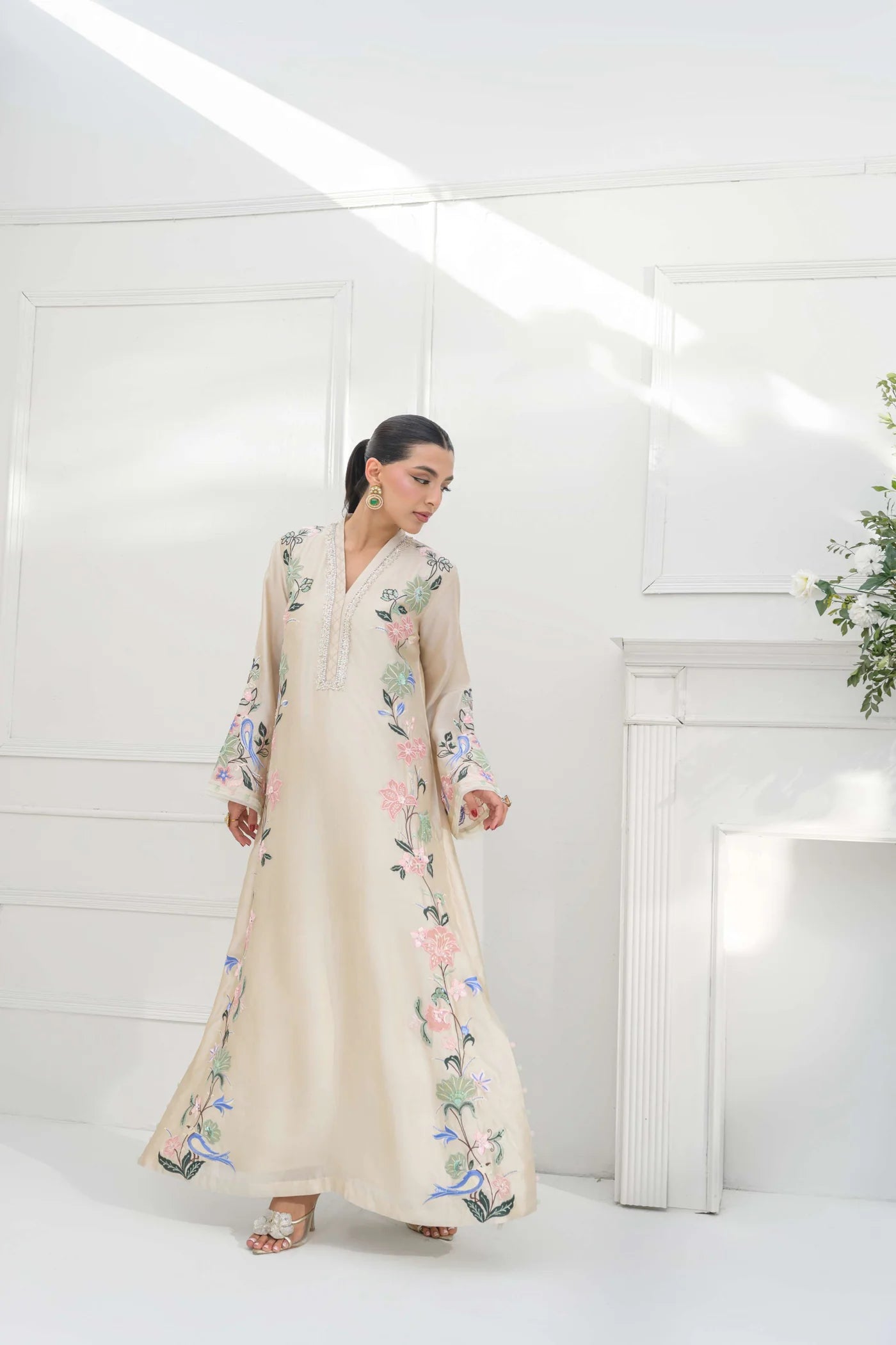 The Ethereal Flora Kaftan
