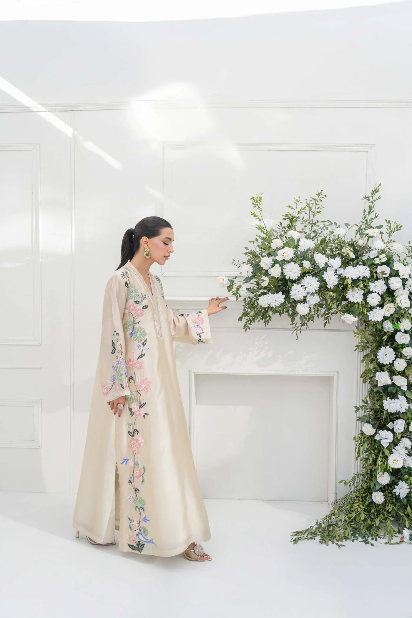 The Ethereal Flora Kaftan