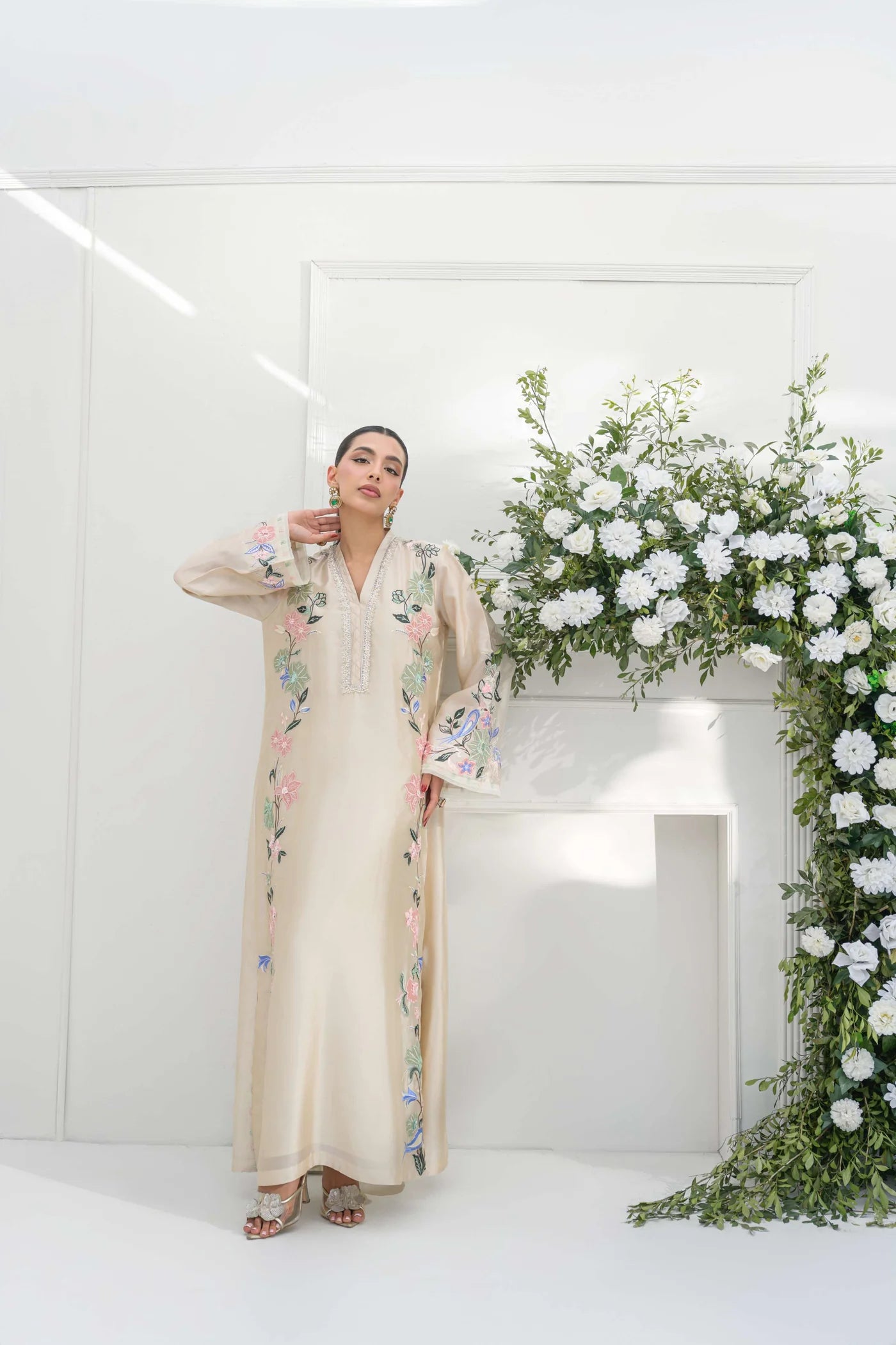 The Ethereal Flora Kaftan