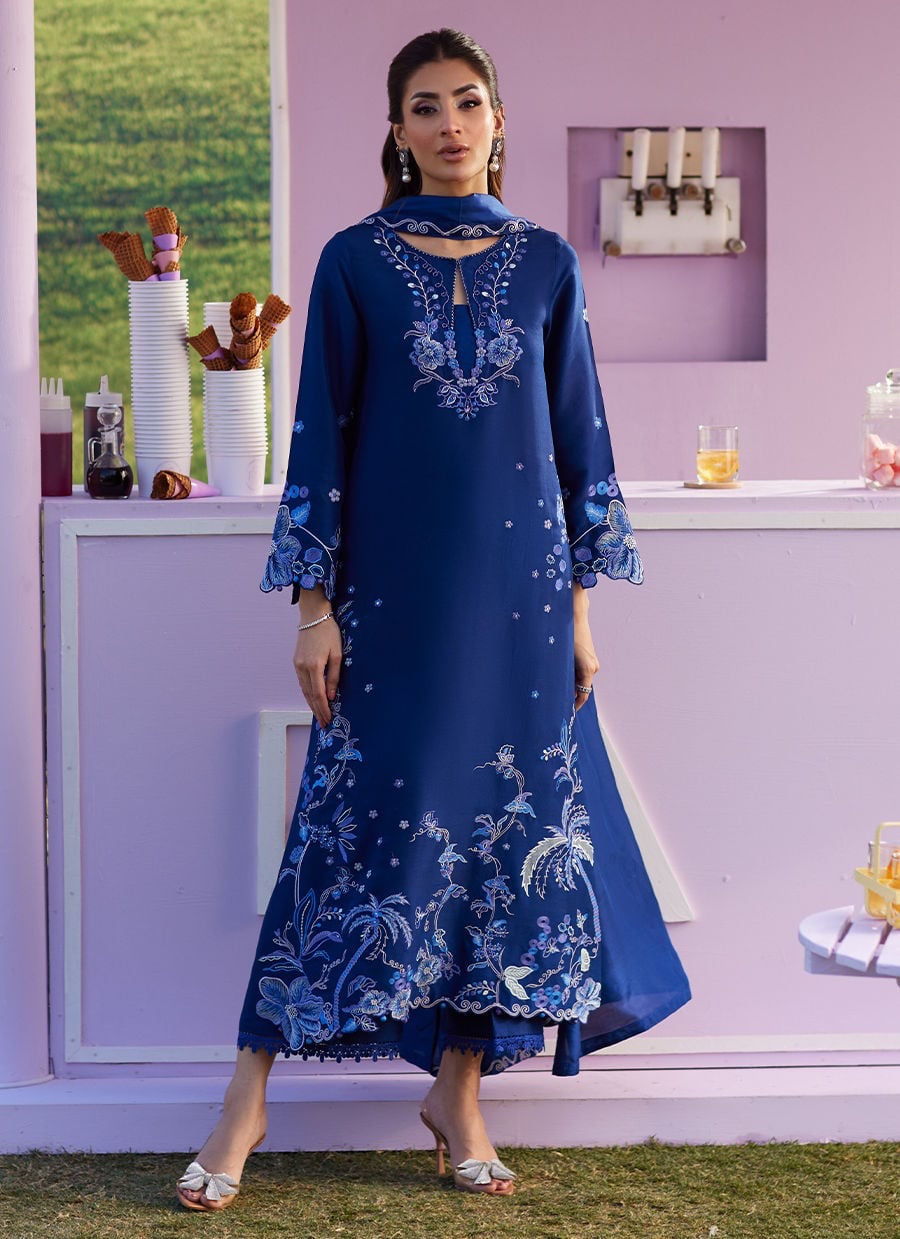 Royal sapphire blue