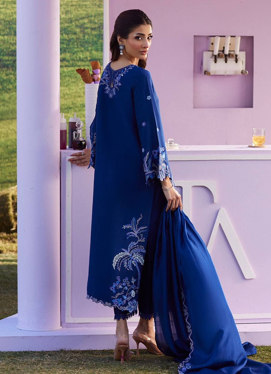 Royal sapphire blue