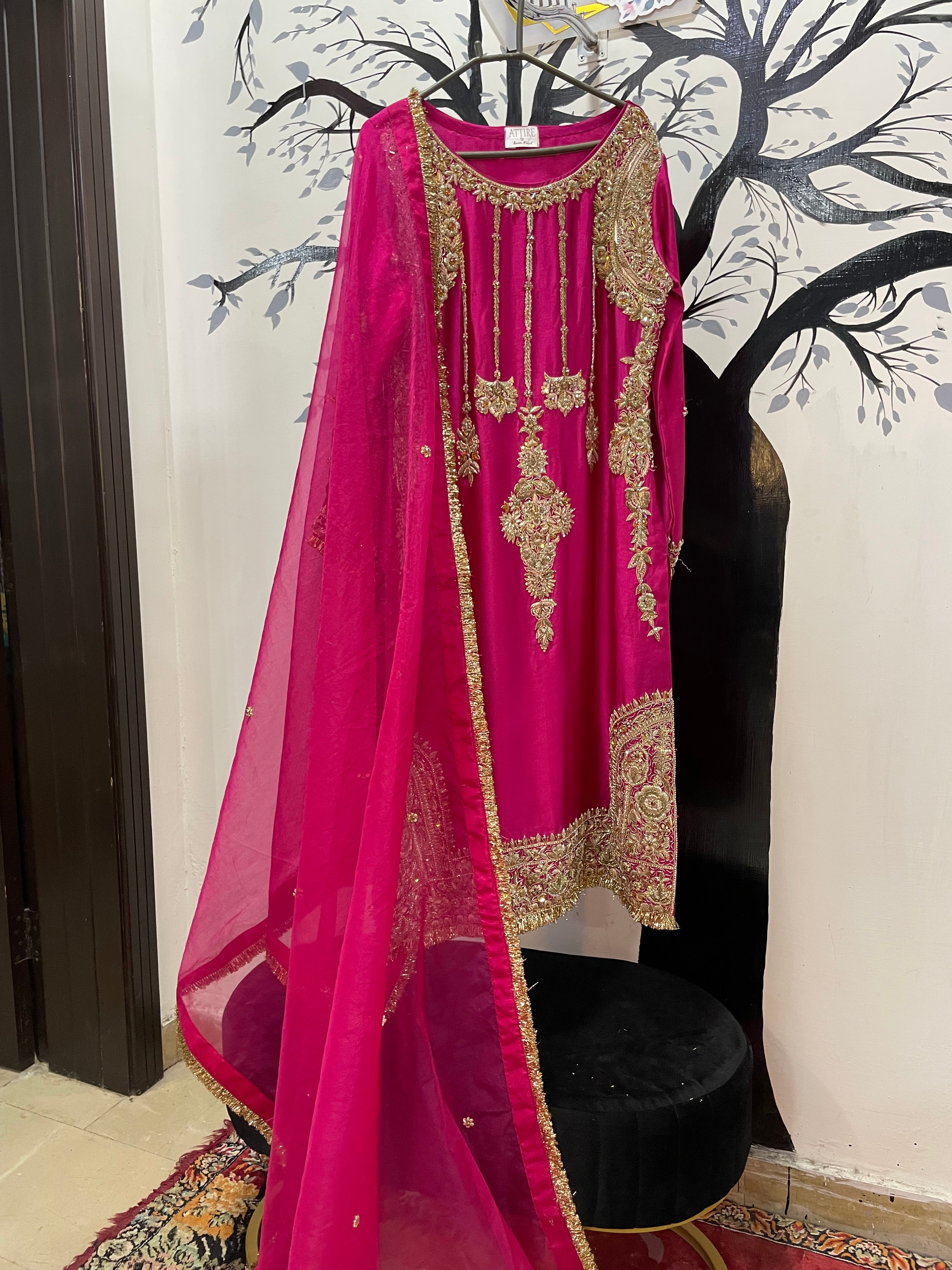 Royal Fuchsia Glam Ensemble