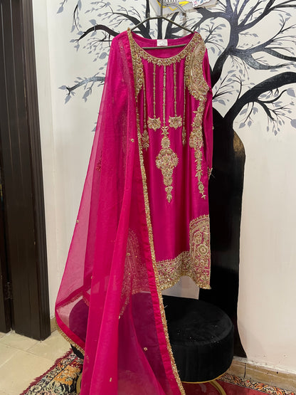 Royal Fuchsia Glam Ensemble