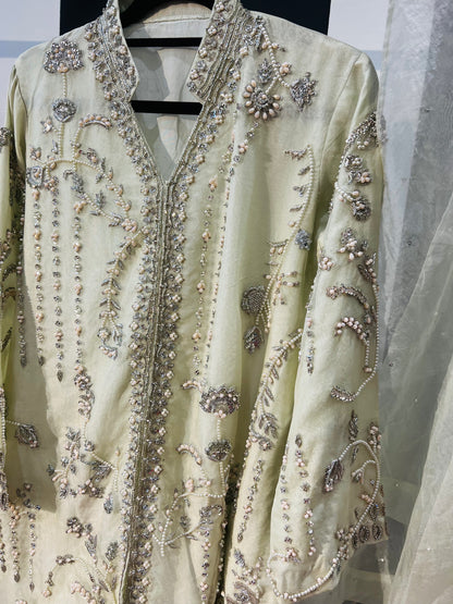 Pearl Mist Embellished Ensemble
