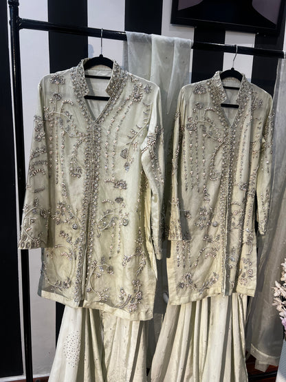 Pearl Mist Embellished Ensemble