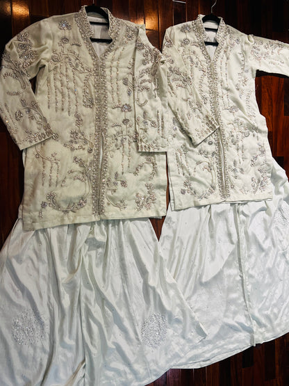Pearl Mist Embellished Ensemble