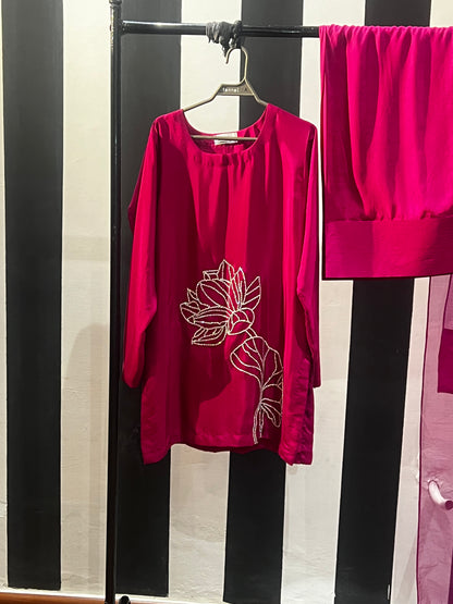 Orchid Bloom Kurta Set
