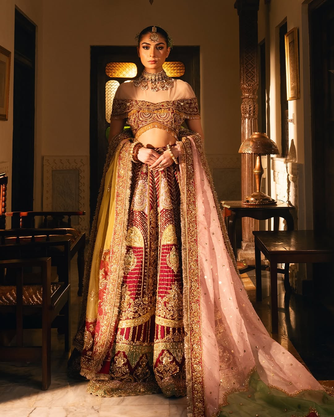 The Empress's Bloom Lehenga