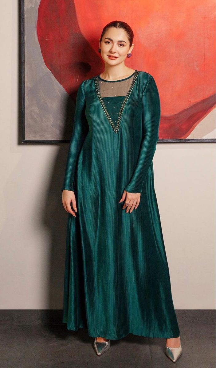 Embellished A-Line Festive Kurta Set - crush silk