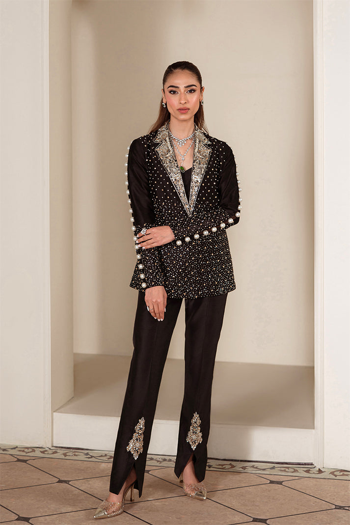 The Cosmic Dust Blazer - pure rawsilk 80 grams