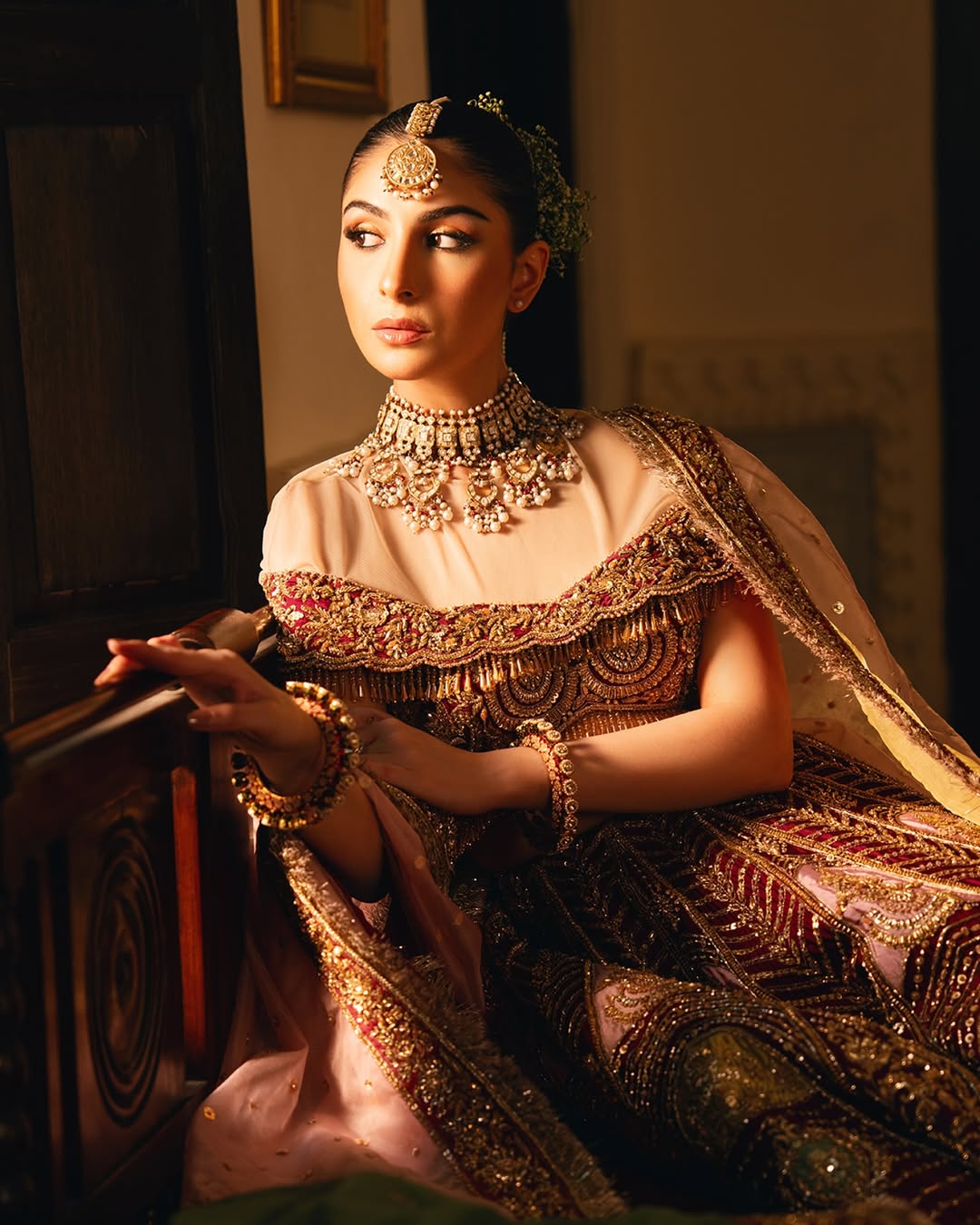 The Empress's Bloom Lehenga