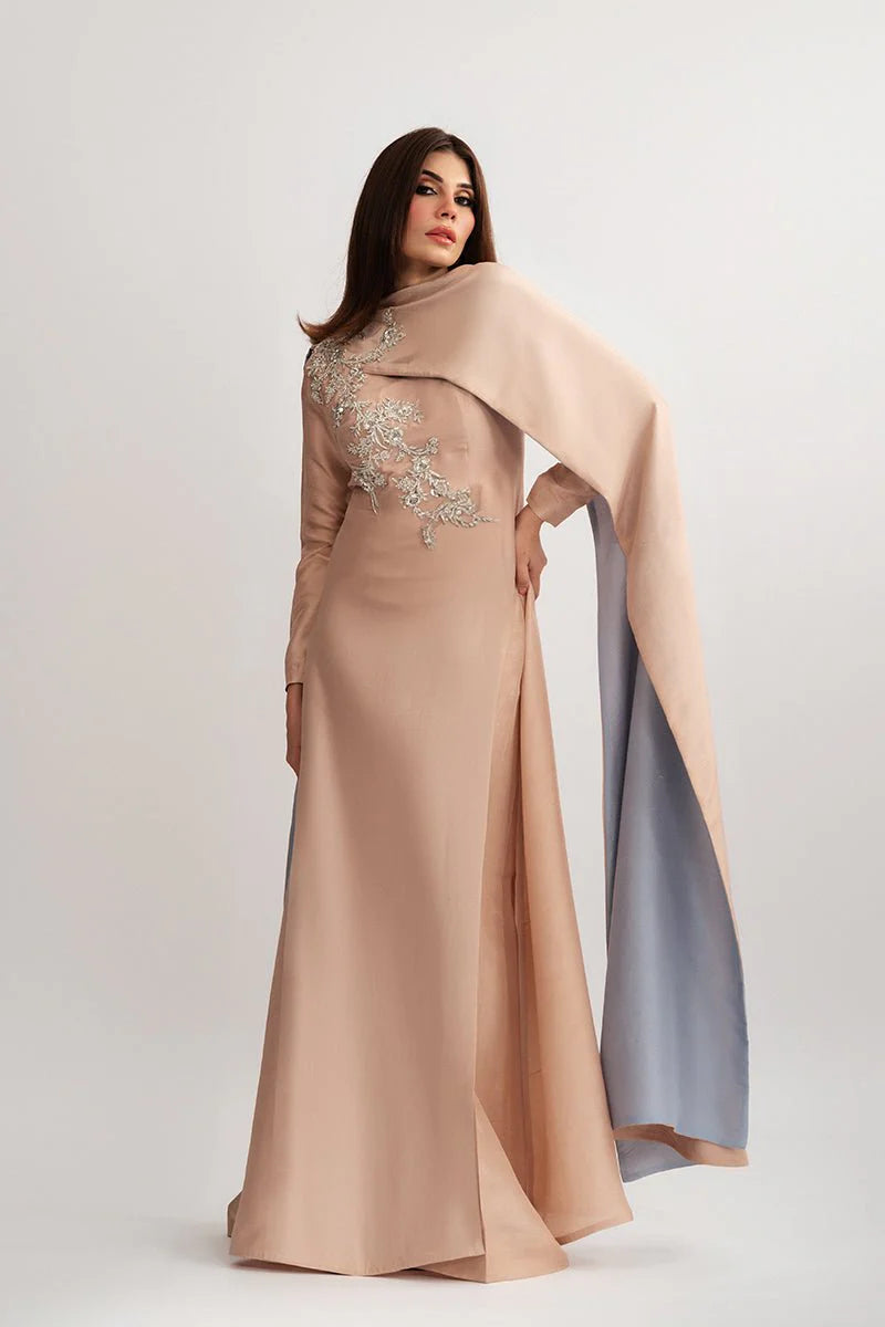 Celestial Grace - pure rawsilk - Blush Moondust