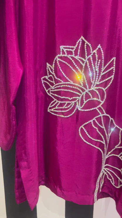 Orchid Bloom Kurta Set